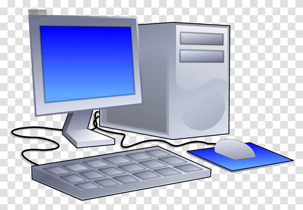 Clipart Desktop Computer, Electronics, Pc, Monitor, Screen Transparent Png