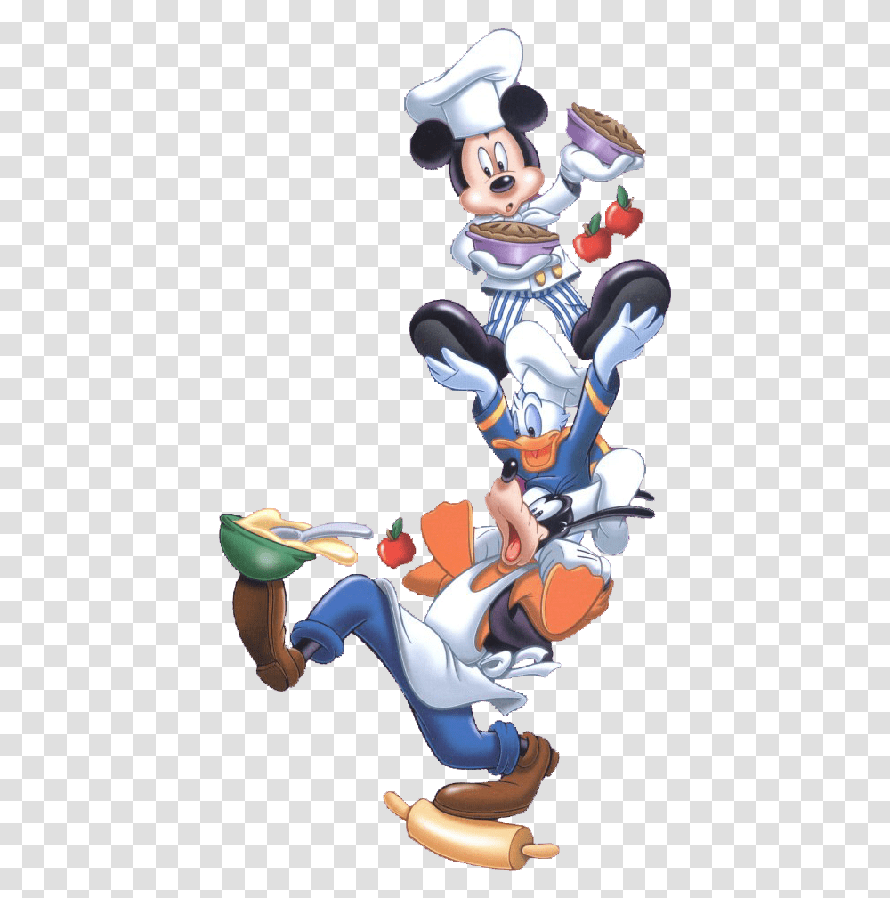 Clipart Disney Chef Mickey Mouse Chef, Toy, Comics, Book, Outdoors Transparent Png