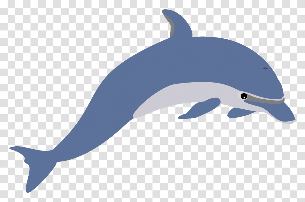 Clipart Dolphin Background Dolphin Clipart, Mammal, Animal, Sea Life, Shark Transparent Png