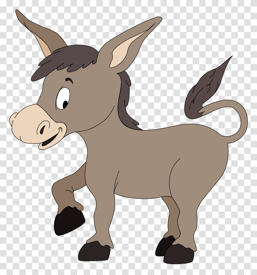 Clipart Donkey, Mammal, Animal Transparent Png