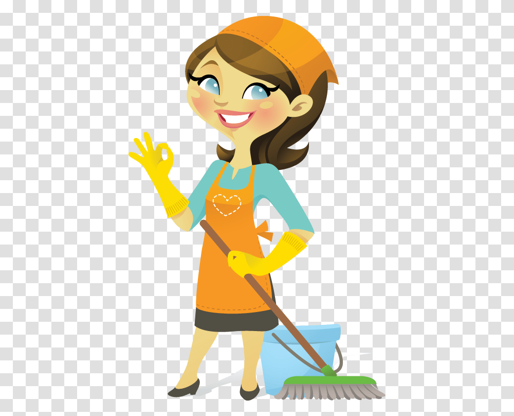 Clipart Download Free Clip Art Cleaning Lady Clipart, Person, Human Transparent Png