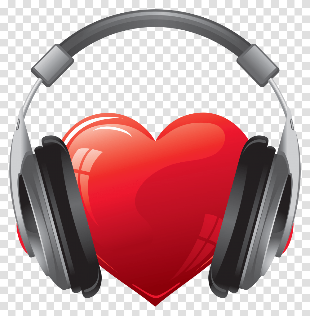 Clipart Download Free Clip Art Heart With Headphones, Electronics, Headset, Dynamite, Bomb Transparent Png