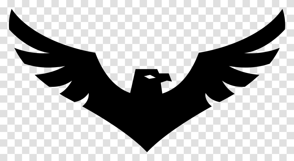 Clipart Eagle Eagle Black And White, Gray, World Of Warcraft Transparent Png