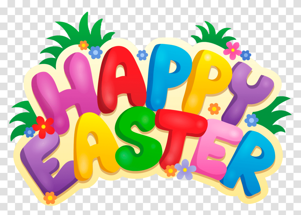 Clipart Easter Calendar Happy Easter, Text, Number, Symbol, Food Transparent Png