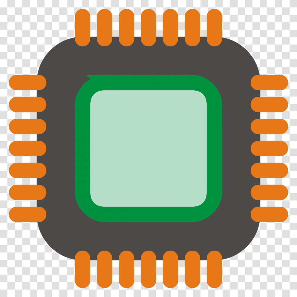 Clipart, Electronic Chip, Hardware, Electronics, Cpu Transparent Png