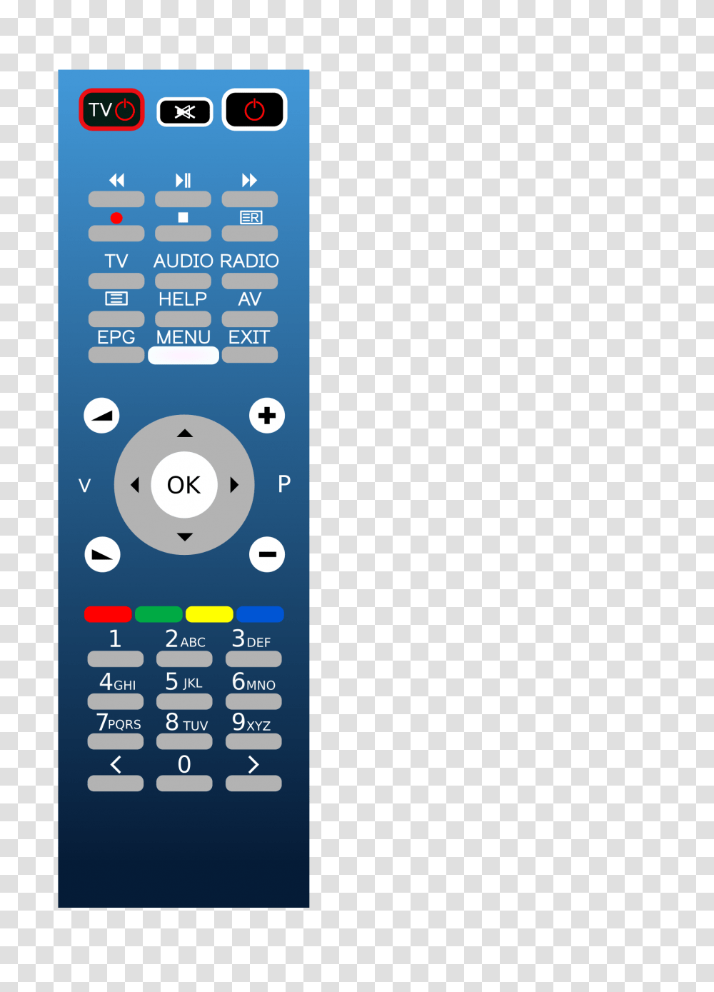 Clipart, Electronics, Mobile Phone, Cell Phone, Remote Control Transparent Png