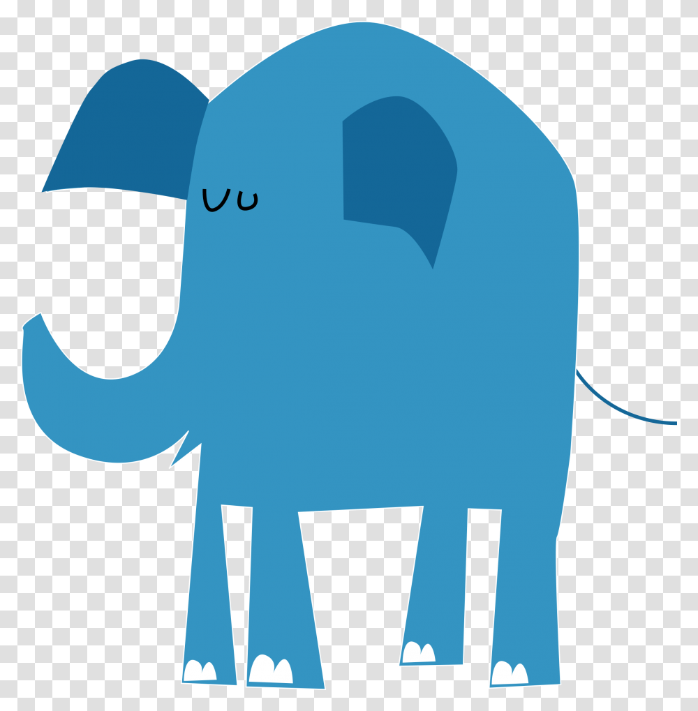 Clipart, Elephant, Wildlife, Mammal, Animal Transparent Png