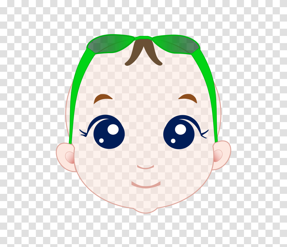 Clipart, Face, Green, Head Transparent Png