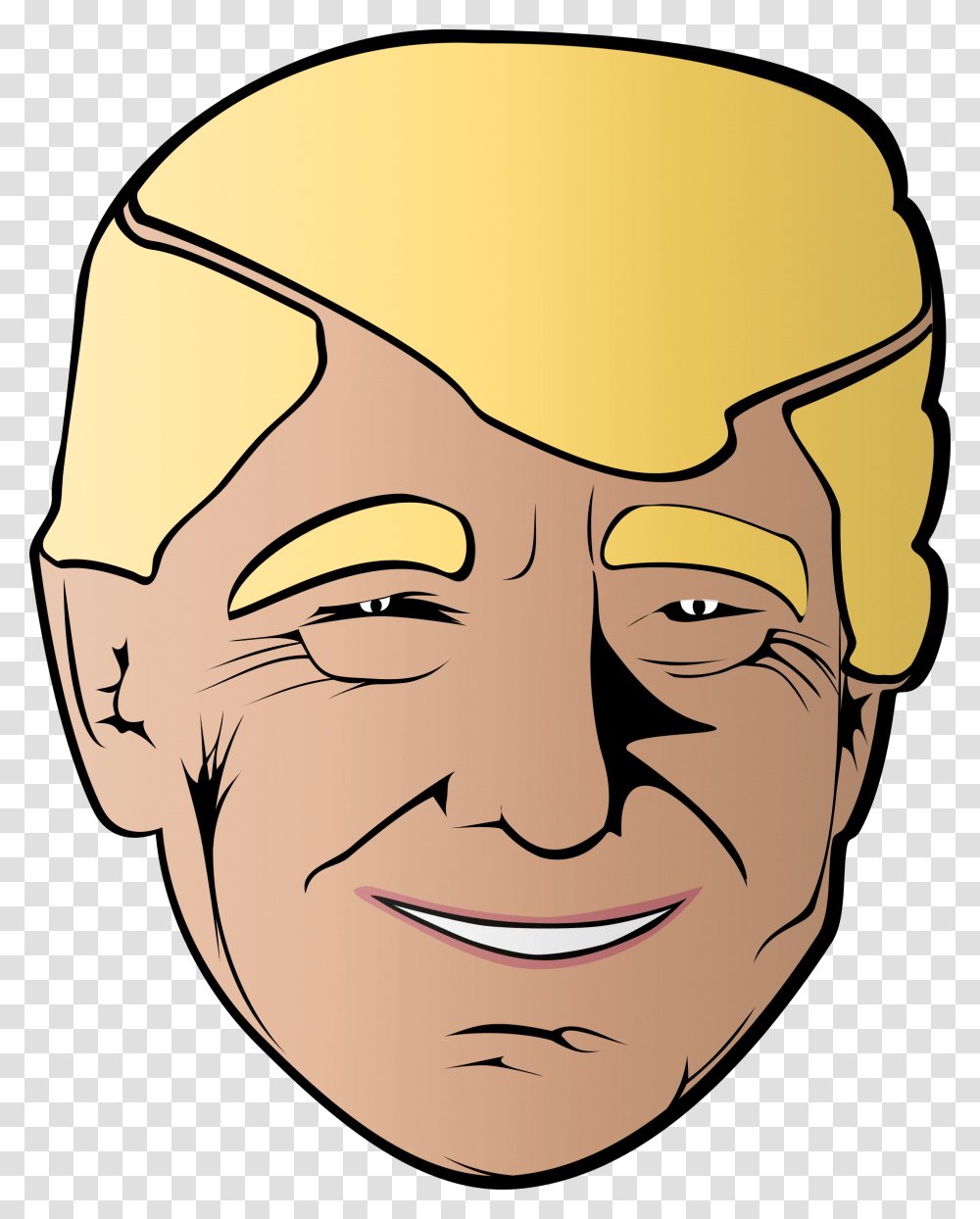 Clipart, Face, Head, Smile, Laughing Transparent Png