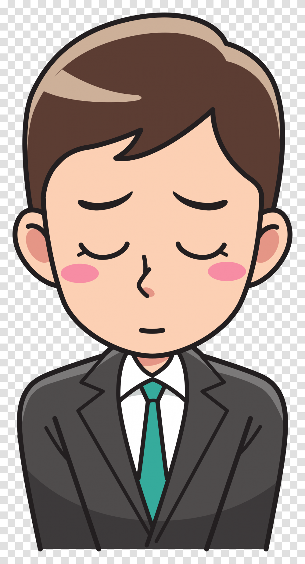 Clipart, Face, Head, Tie, Accessories Transparent Png