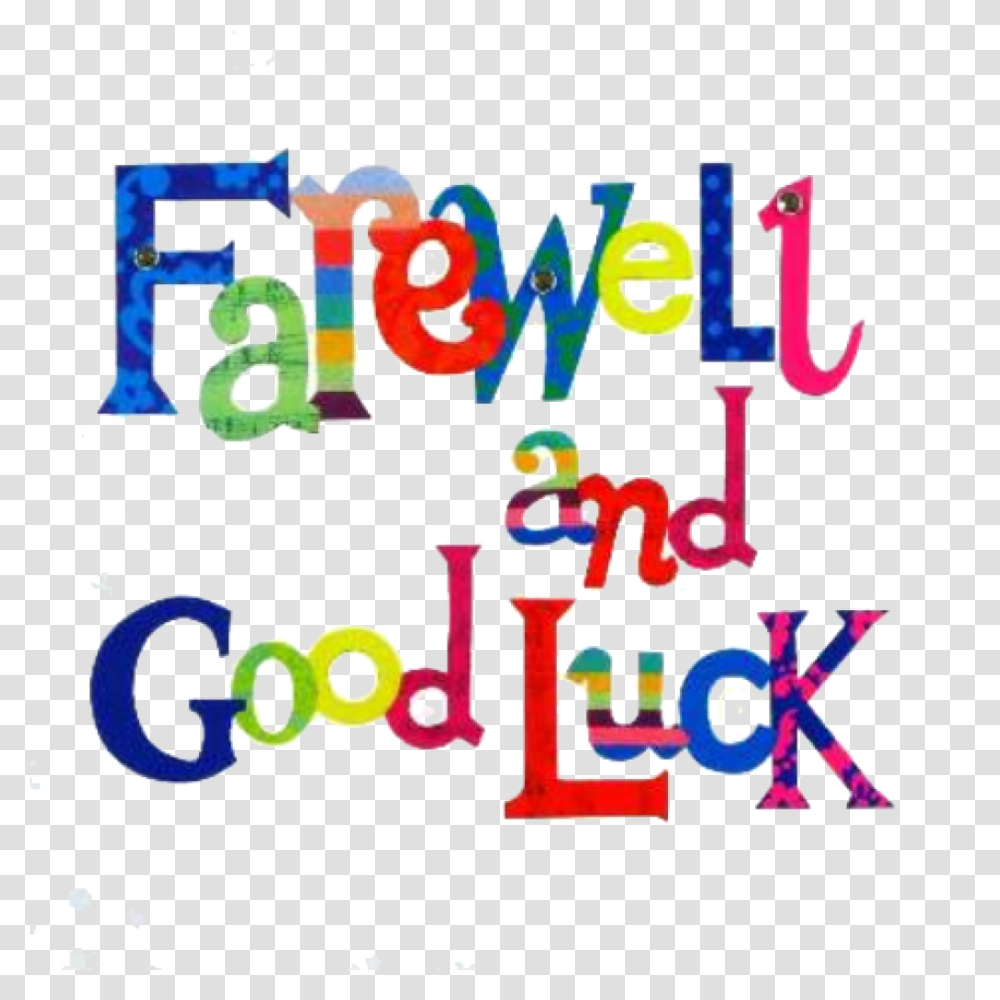 Clipart Farewell Goodbye 15 Goode Clipart Group For Farewell, Alphabet, Number Transparent Png