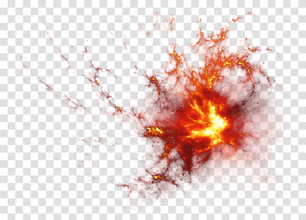 Clipart Fire Explosion Explosion, Mountain, Outdoors, Nature, Pattern Transparent Png