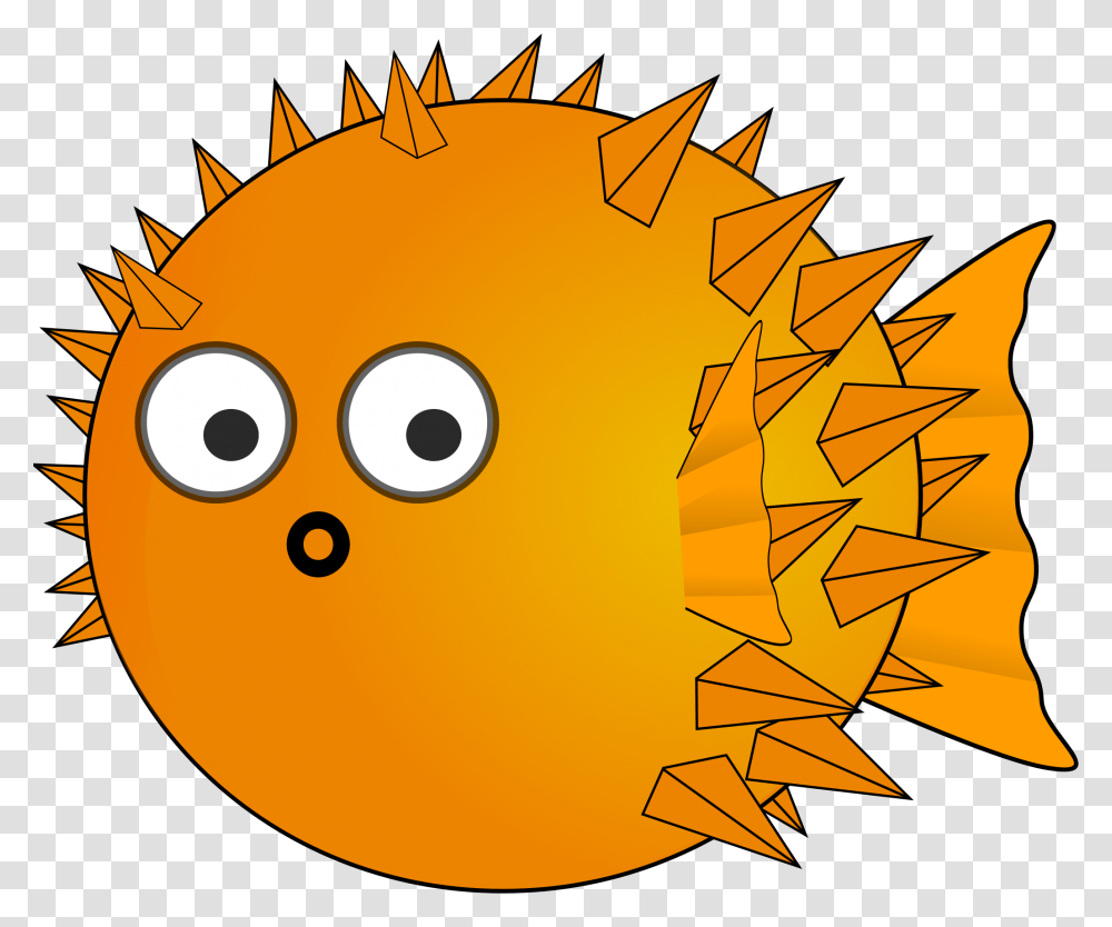 Clipart, Fish, Animal, Sea Life, Puffer Transparent Png
