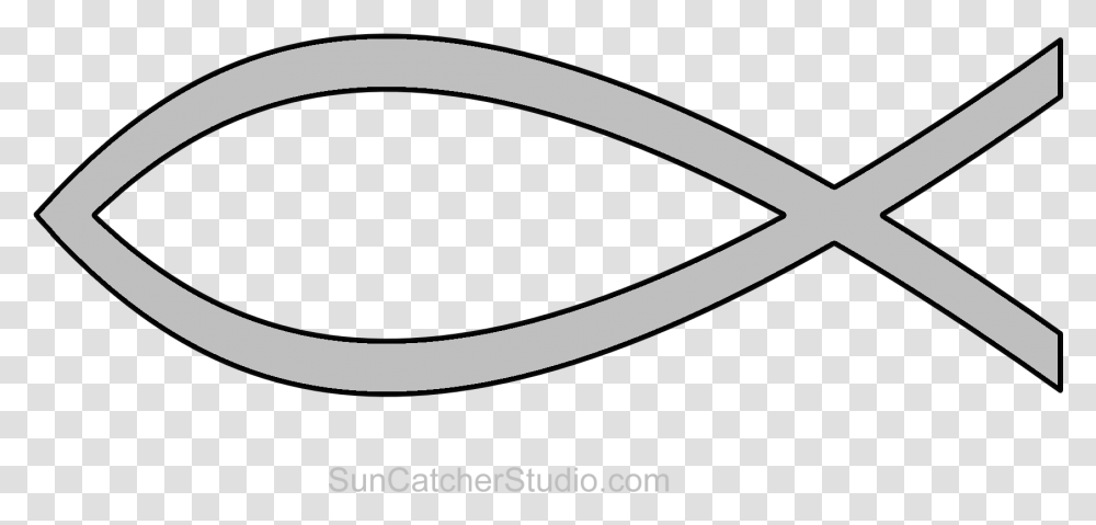 Clipart Fish Stencil Circle, Pliers, Tool, Tape Transparent Png