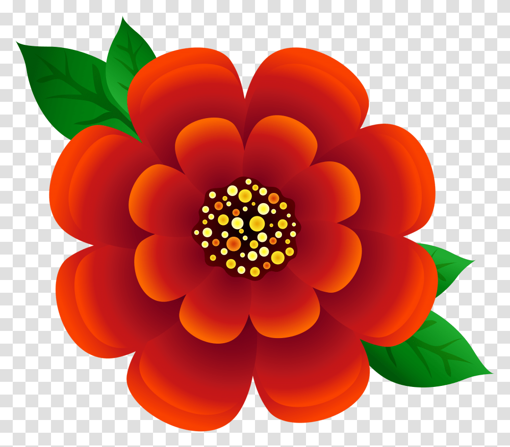 Clipart Flower Red Pictures Transparent Png