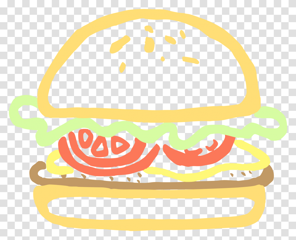 Clipart, Food, Hot Dog, Burger Transparent Png