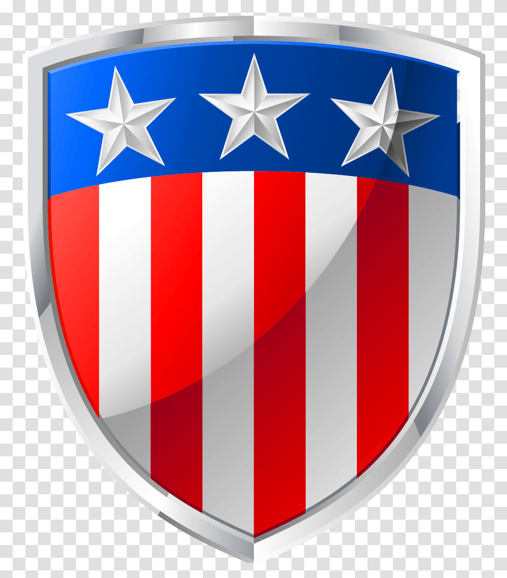 Clipart Football Shield American Flag Shield Transparent Png