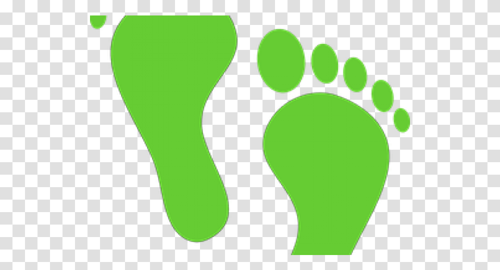 Clipart Footprint Green Footstep Cartoon Transparent Png