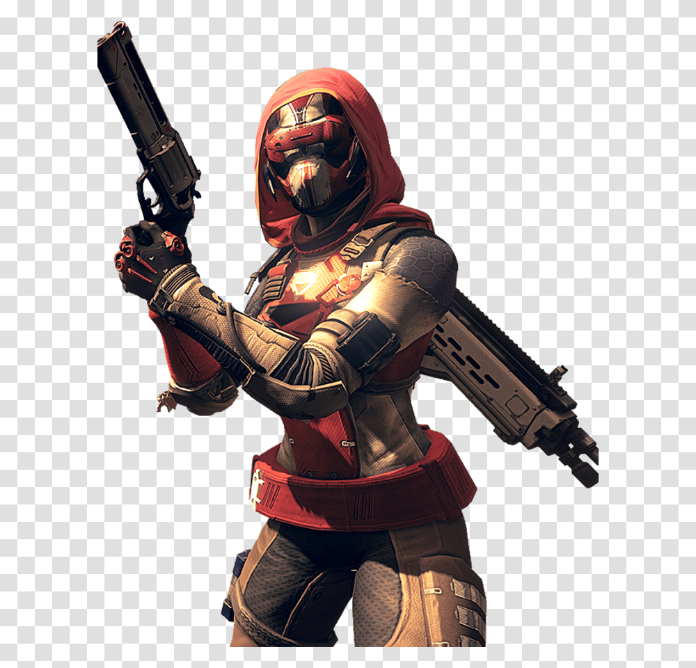 Clipart For Designing Projects Hunter Destiny, Helmet, Clothing, Person, Costume Transparent Png