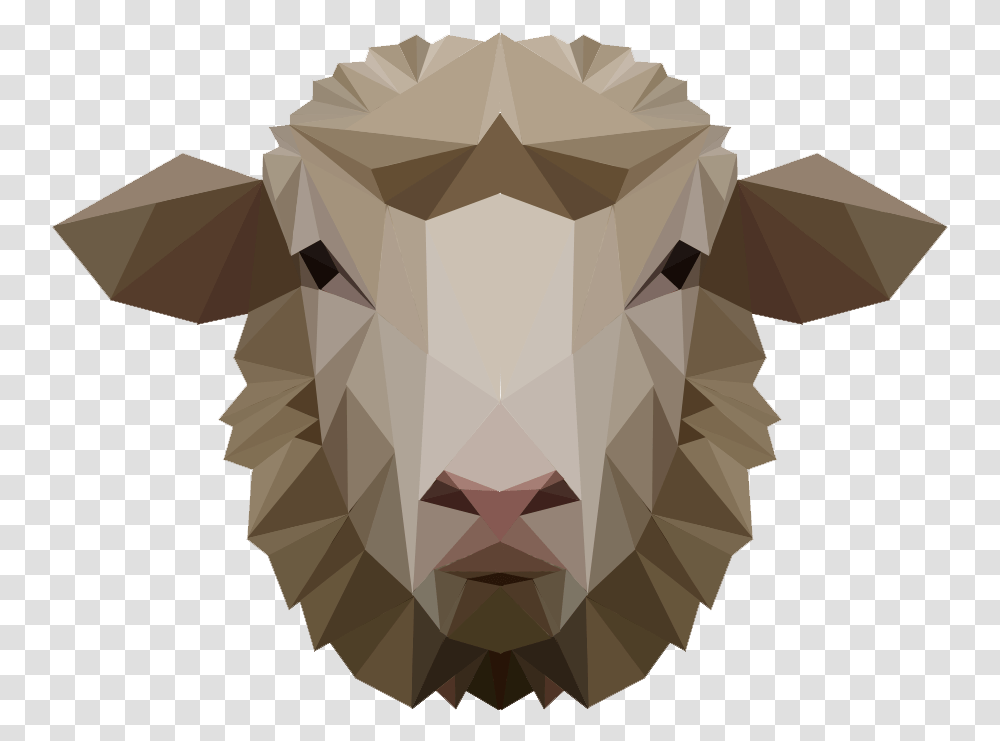 Clipart For Designing Projects Low Poly Animals, Cattle, Mammal, Cow, Bull Transparent Png