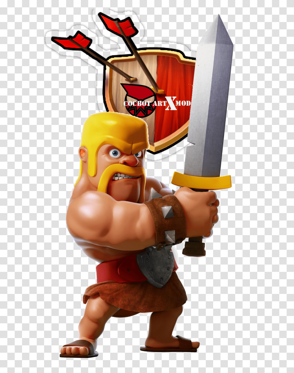 Clipart For U Clash Of Clans, Person, Human, Weapon, Weaponry Transparent Png