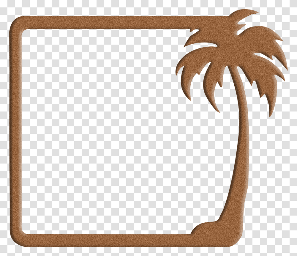Clipart Frame Beach Palm Tree Frame Beach Frame Clipart Transparent Png