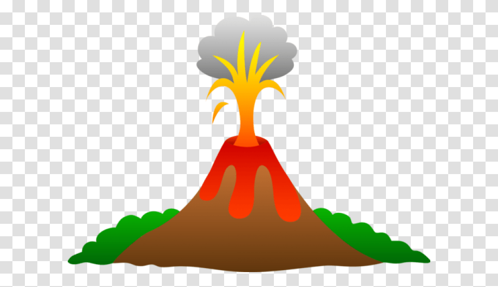 Clipart Free Clipart Download, Mountain, Outdoors, Nature, Eruption Transparent Png