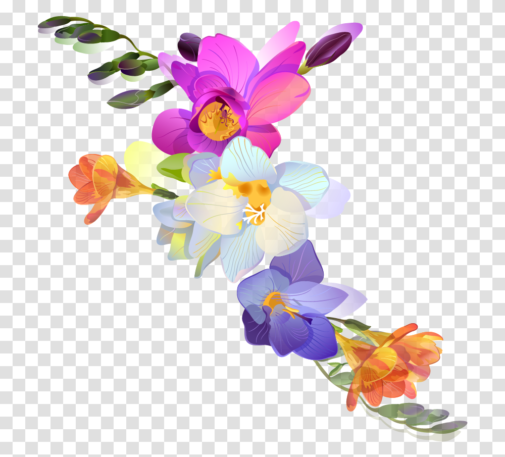 Clipart Free Freesia, Plant, Flower, Blossom, Pollen Transparent Png