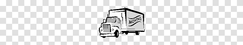 Clipart Free Moving Truck, Moving Van, Vehicle, Transportation Transparent Png
