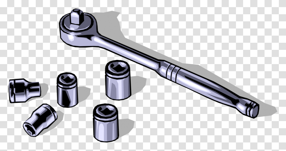 Clipart Free Ratchet Image Illustration Of Clipart Socket Wrench Transparent Png