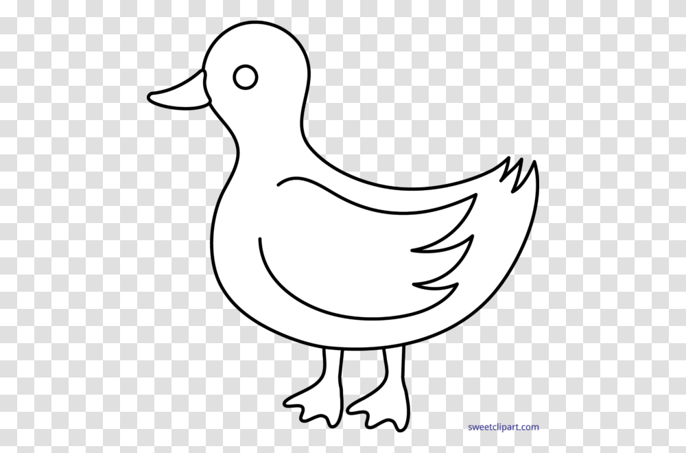 Clipart Free Stock Duck Free On Dumielauxepices Net Duck Images Clip Art Black And White, Bird, Animal, Goose Transparent Png