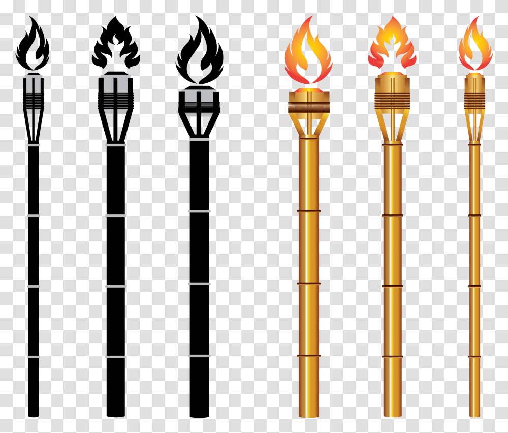 Clipart Free Vector Carrier Transprent Free Download Tiki Torch Clip Art Black And White, Light Transparent Png