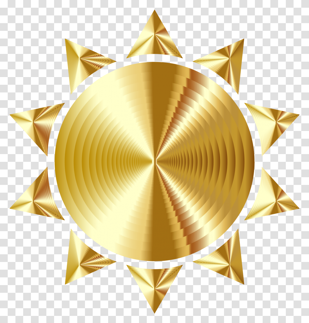 Clipart Freeuse Gold Sun, Lamp, Trophy, Gold Medal Transparent Png