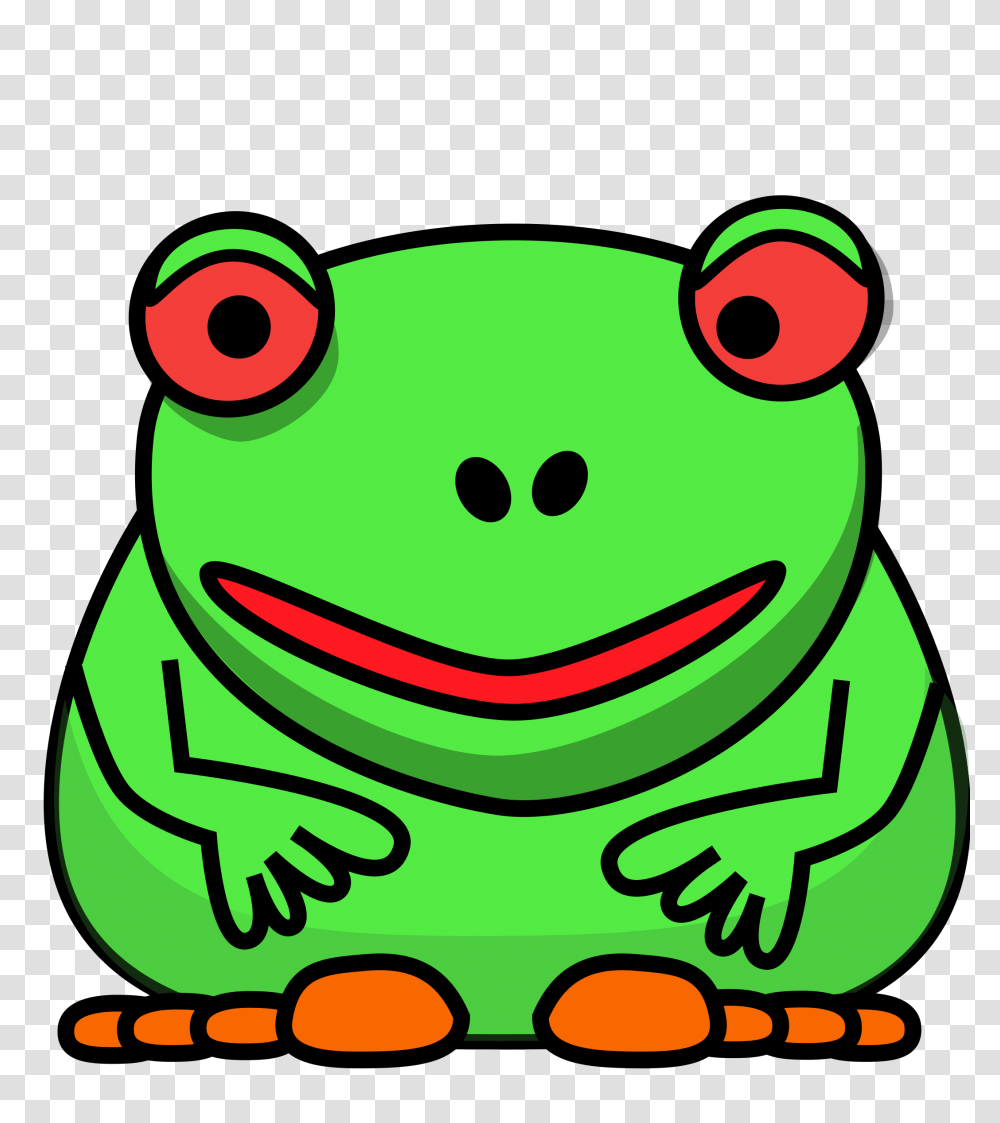 Clipart, Frog, Amphibian, Wildlife, Animal Transparent Png