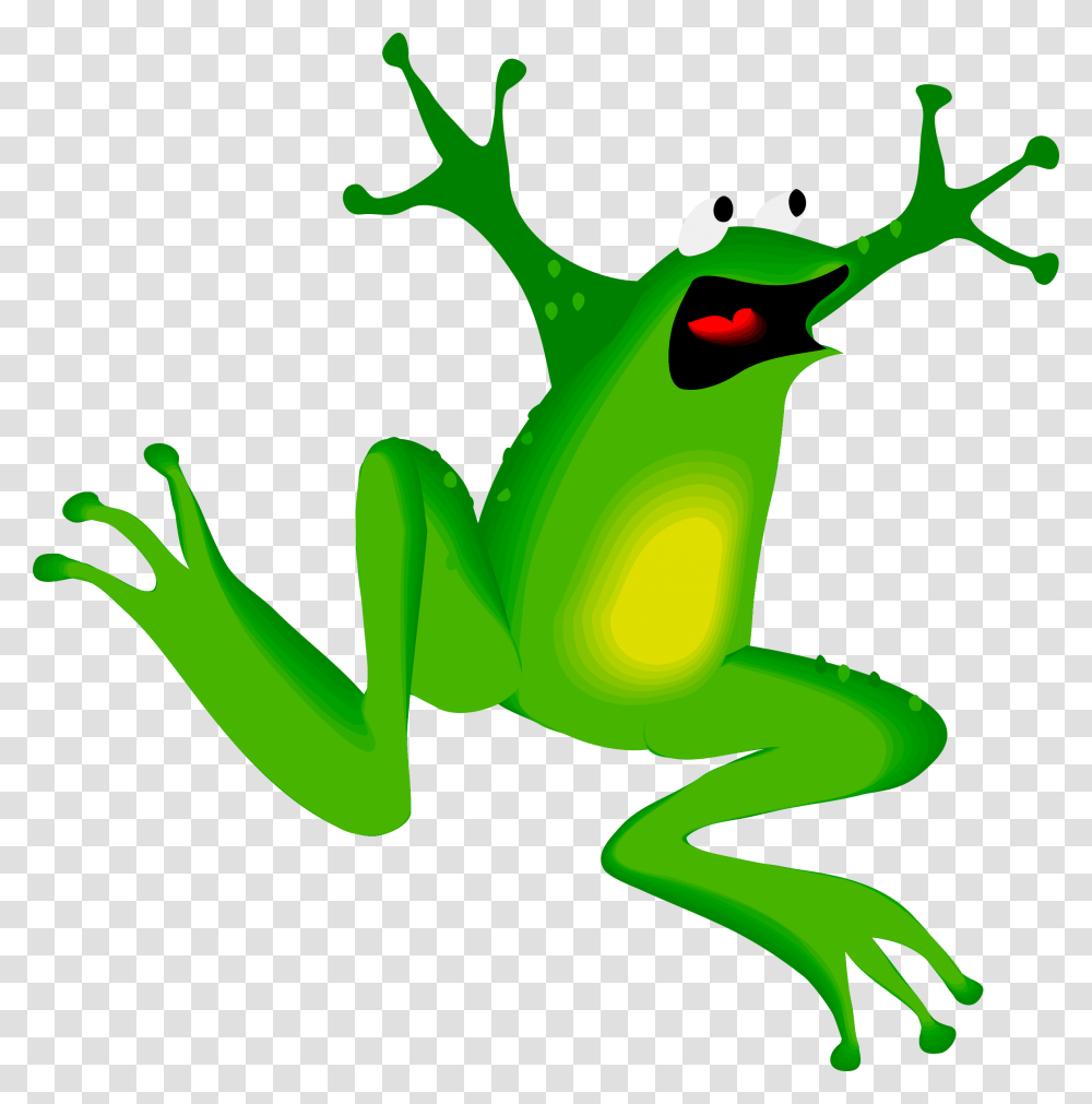 Clipart, Frog, Amphibian, Wildlife, Animal Transparent Png