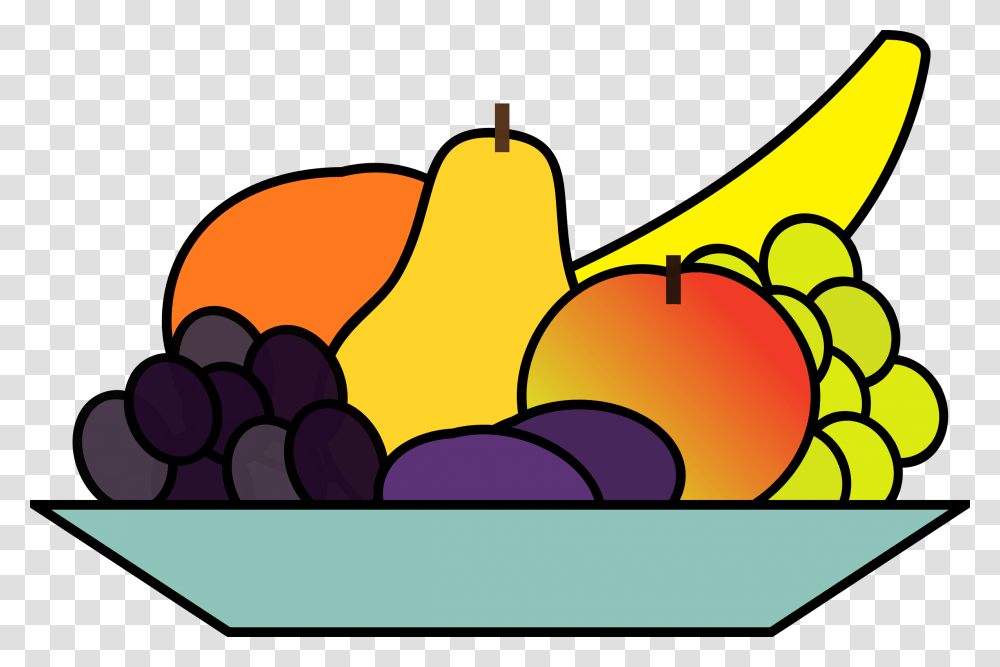 Clipart Fruit Plate Throughout Fruit Clipart, Plant, Food, Produce, Sweets Transparent Png