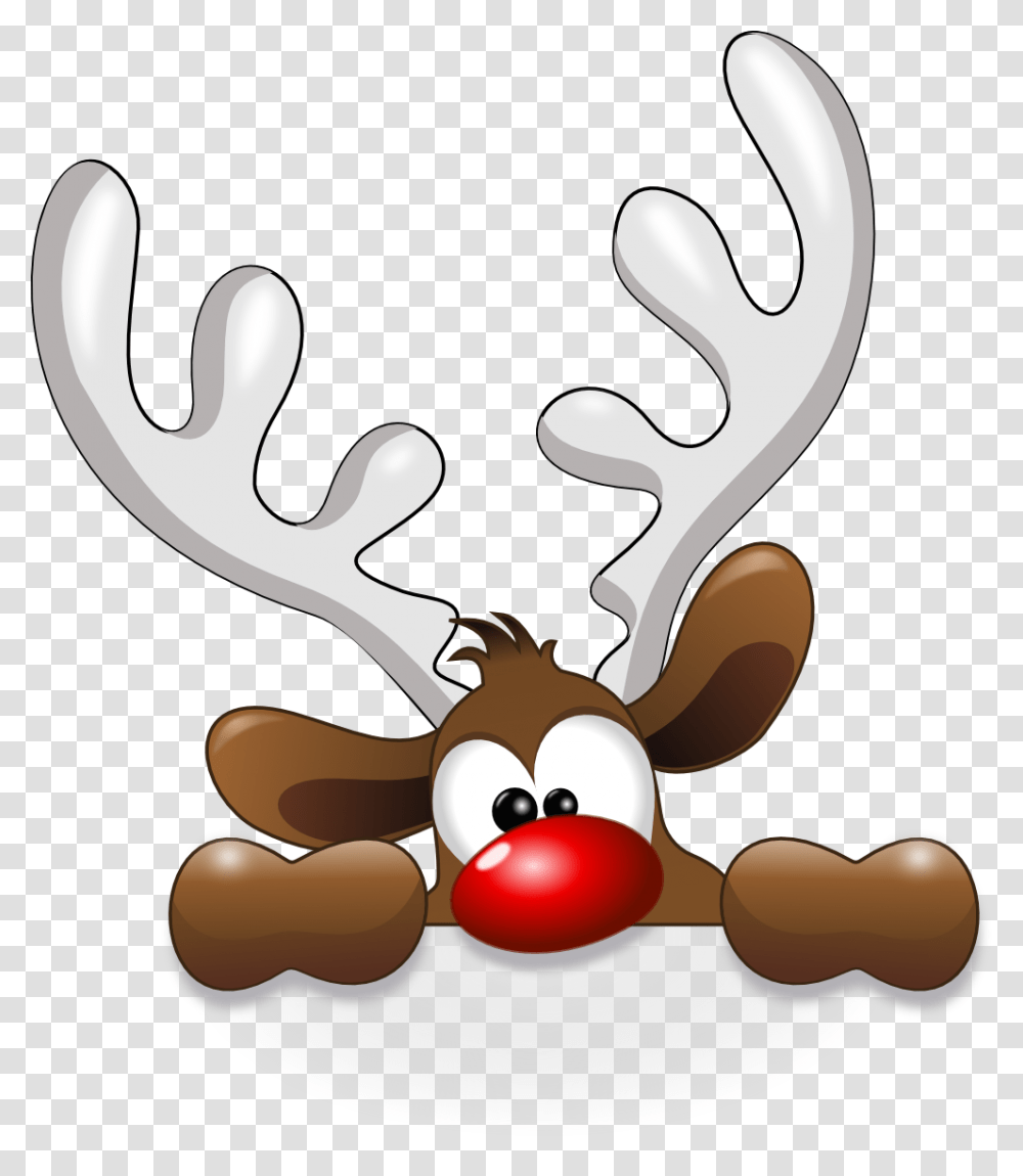 Clipart Funny Reindeer, Antler, Wildlife, Mammal, Animal Transparent Png