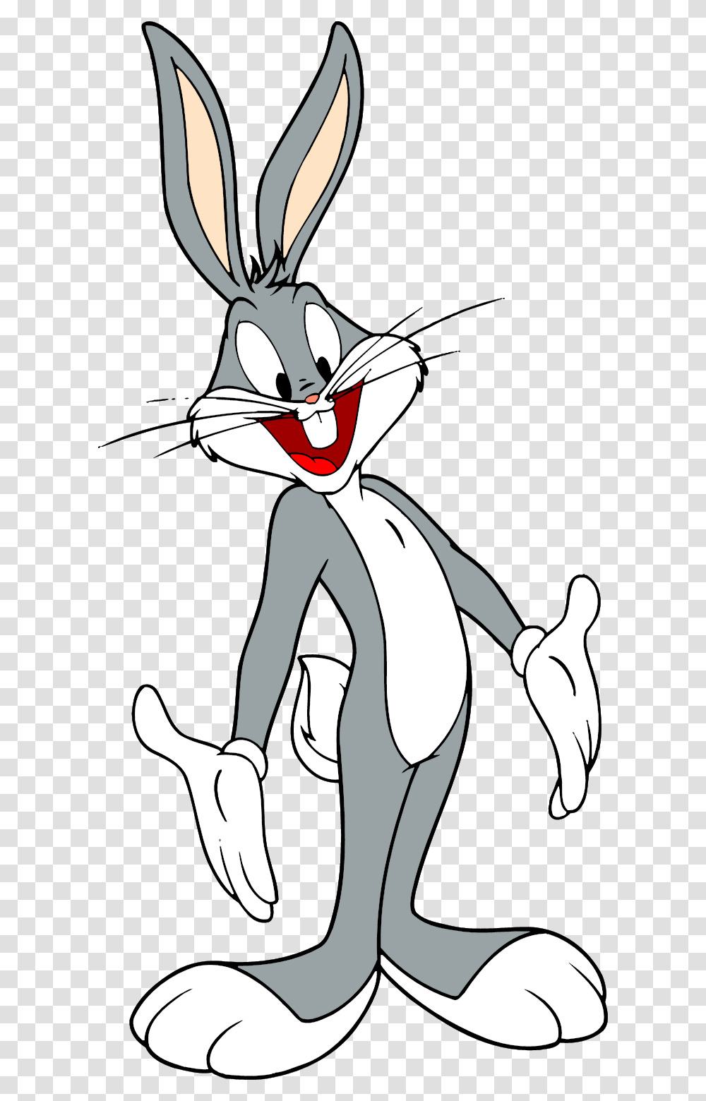 Clipart Gallery Looney Toons Bugs Bunny, Drawing, Sketch, Modern Art Transparent Png