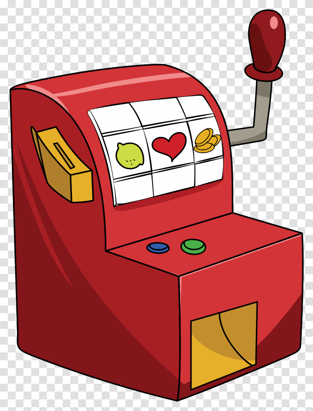 Clipart, Gambling, Game, Slot, Mailbox Transparent Png