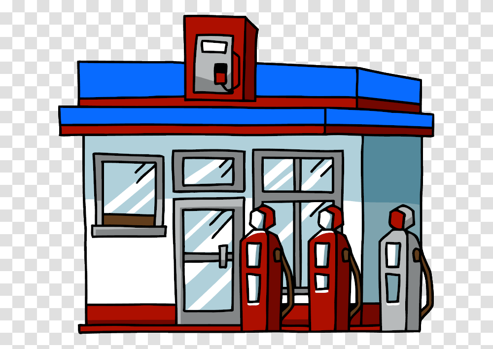 Clipart Gas Station, Machine, Gas Pump, Postal Office, Kiosk Transparent Png