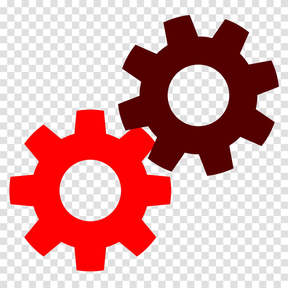 Clipart Gears Gif, Machine, Cross Transparent Png