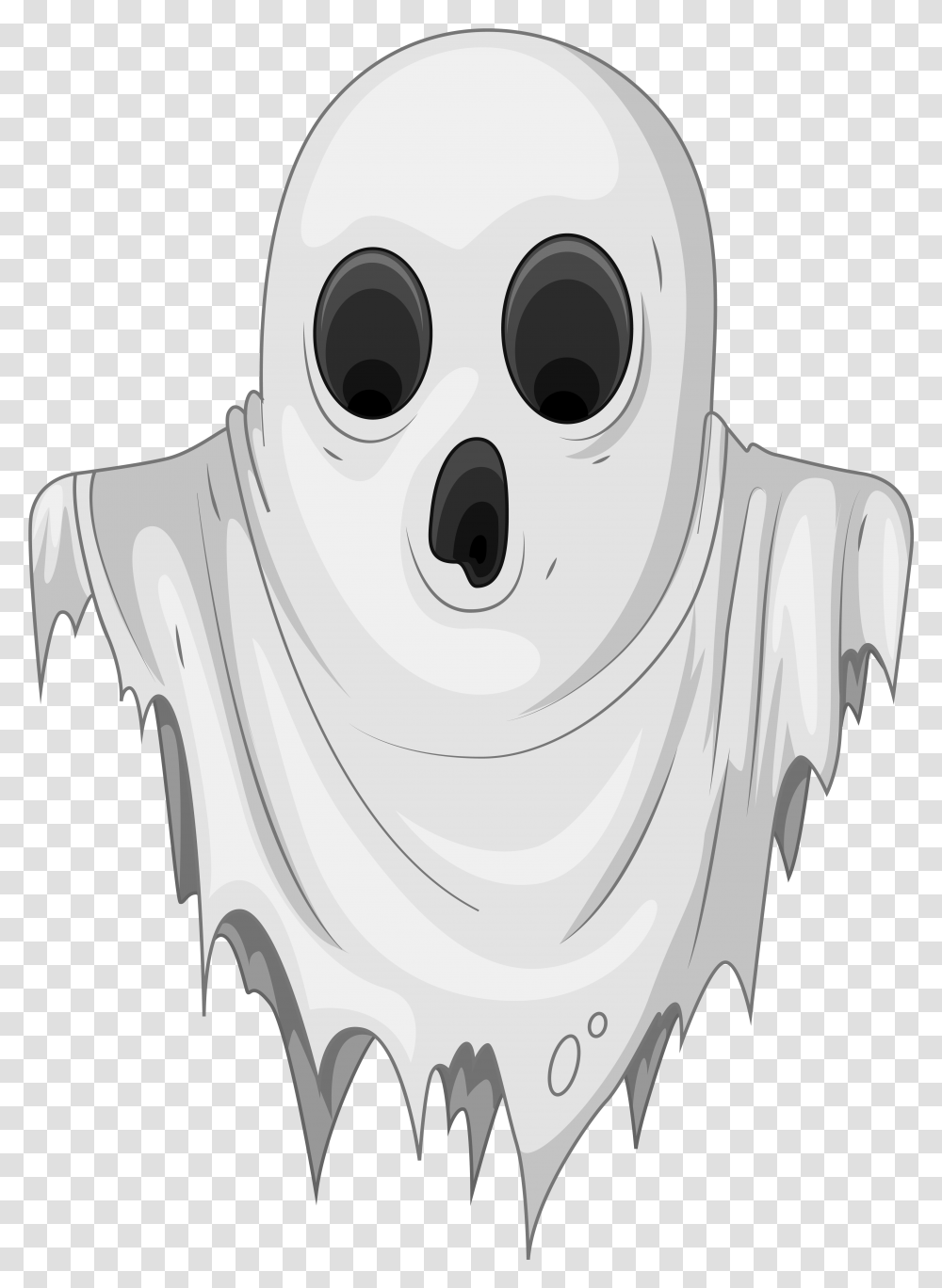 Clipart Ghost Clear Background Ghost Clipart, Statue, Sculpture, Animal, Drawing Transparent Png