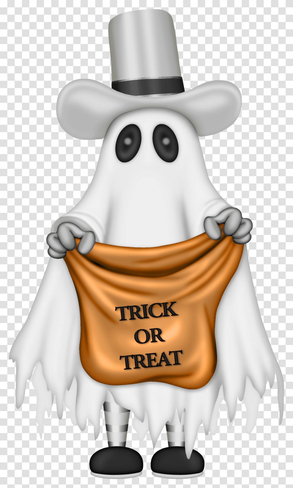 Clipart Ghost Trick Or Treat Ghost Background Halloween, Mammal, Animal, Toy, Wildlife Transparent Png