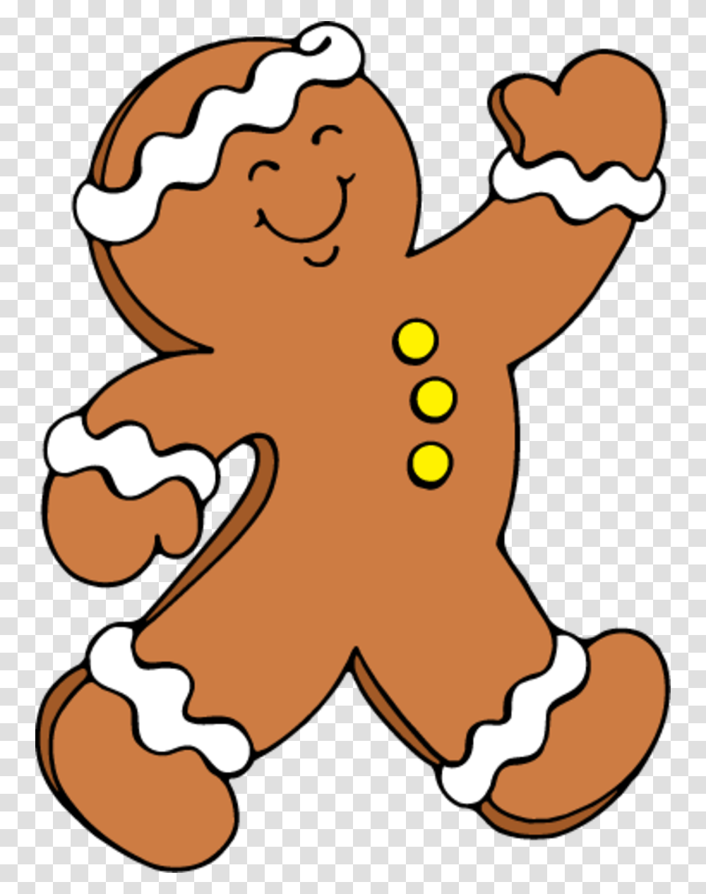 Clipart Gingerbread Man Story, Cookie, Food, Biscuit, Plant Transparent Png