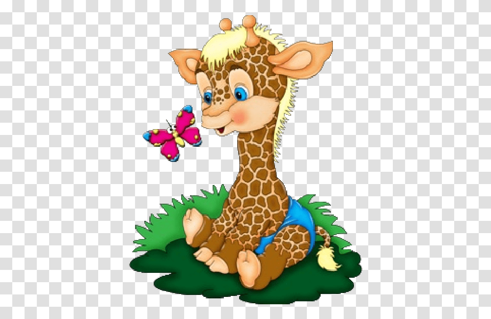 Clipart Giraffe Cartoon Baby Giraffe, Mammal, Animal, Wildlife, Person Transparent Png