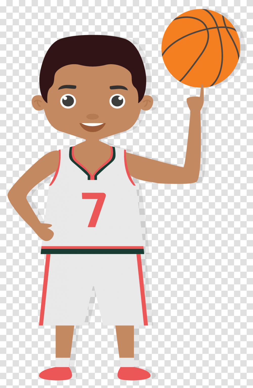 Clipart Girl Basketball Player Winging, Team Sport, Sports, Female Transparent Png