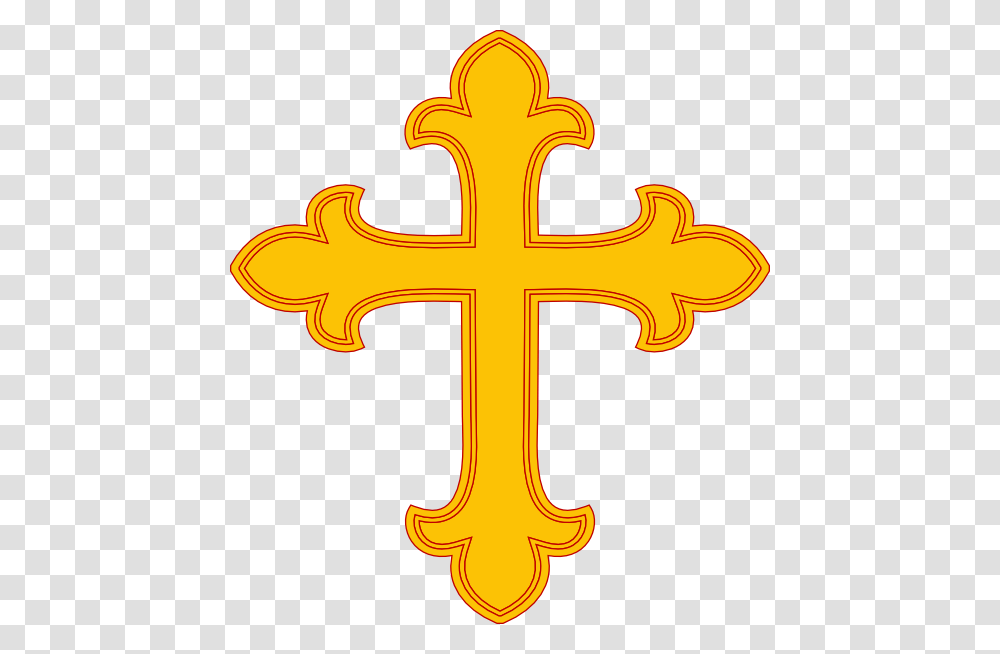 Clipart Gold Cross Vector Free Gold Cross 3 Clip Art Gold Cross, Crucifix Transparent Png