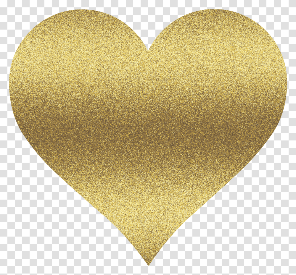 Clipart Gold Glitter Hearts, Rug, Texture, Trophy Transparent Png