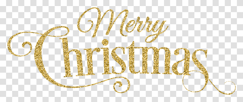 Clipart Gold Merry Christmas Text, Alphabet, Diwali, Number, Symbol Transparent Png