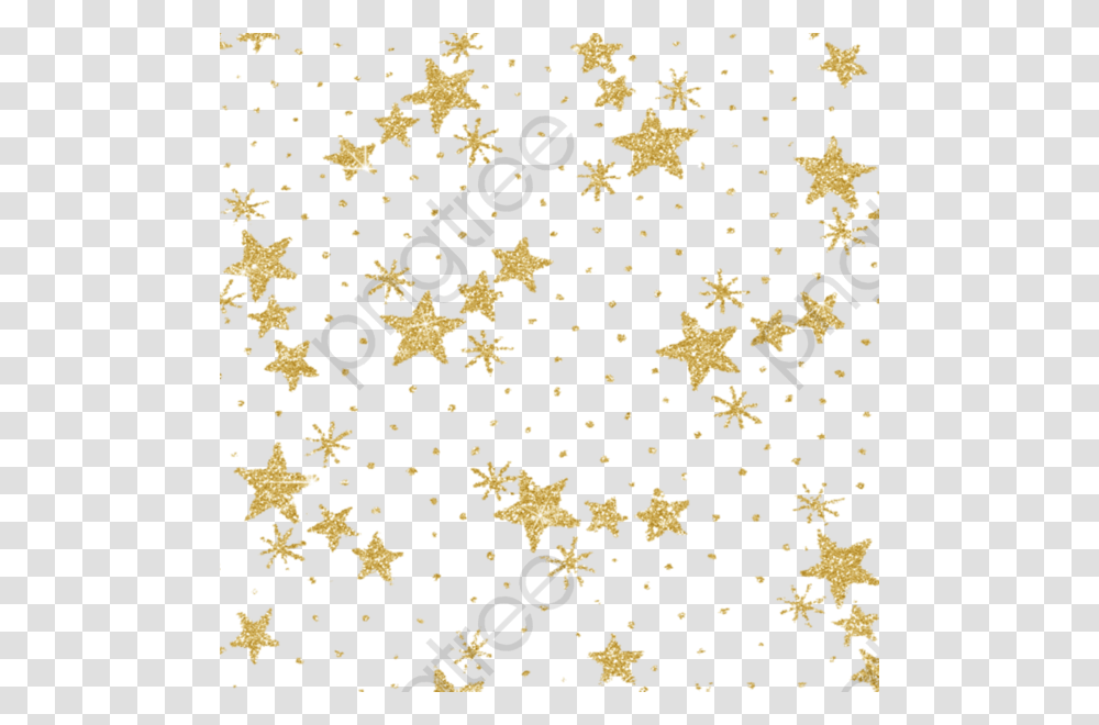 Clipart Gold Star Background, Rug, Light, Confetti, Paper Transparent Png